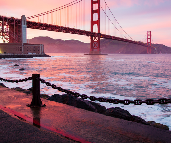 Indian travel insurance for Golden Gate Bridge