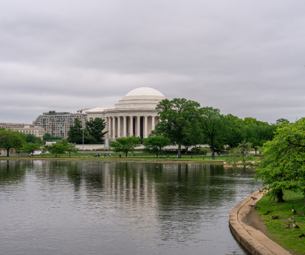 Indian travel insurance for Jefferson Memorial