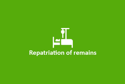 repatriaton of remains